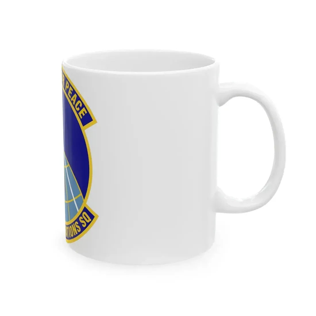 2d Space Operations Squadron (U.S. Air Force) White Coffee Mug - Go Mug Yourself