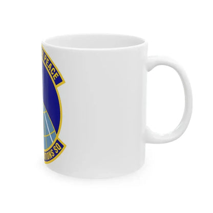 2d Space Operations Squadron (U.S. Air Force) White Coffee Mug - Go Mug Yourself