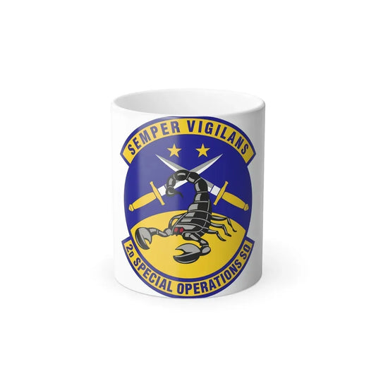 2d Special Operations Squadron (U.S. Air Force) Color Changing Coffee Mug 11oz - Go Mug Yourself