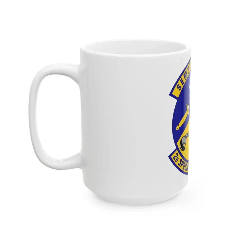 2d Special Operations Squadron (U.S. Air Force) White Coffee Mug - Go Mug Yourself