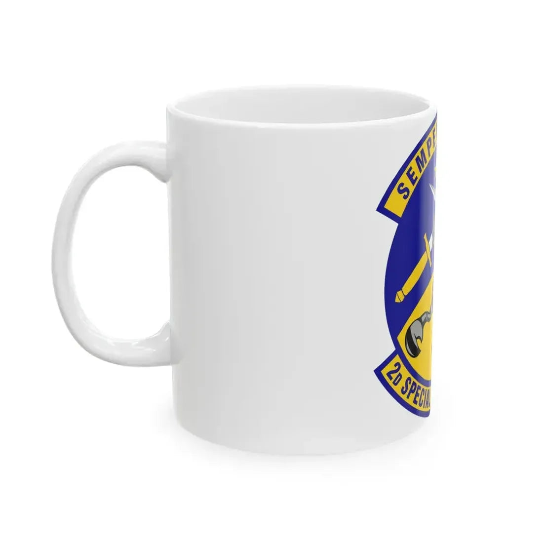 2d Special Operations Squadron (U.S. Air Force) White Coffee Mug - Go Mug Yourself