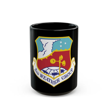 2d Weather Group (U.S. Air Force) Black Coffee Mug-15oz-Go Mug Yourself