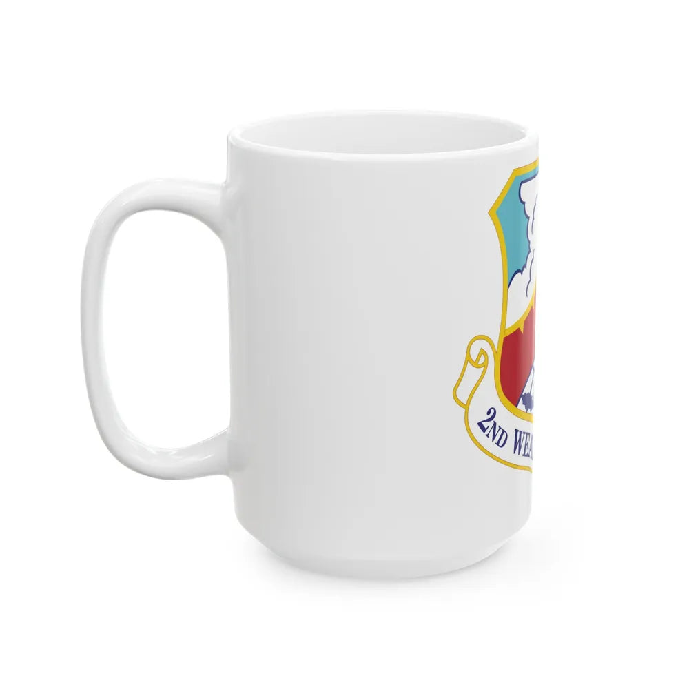 2d Weather Group (U.S. Air Force) White Coffee Mug-Go Mug Yourself