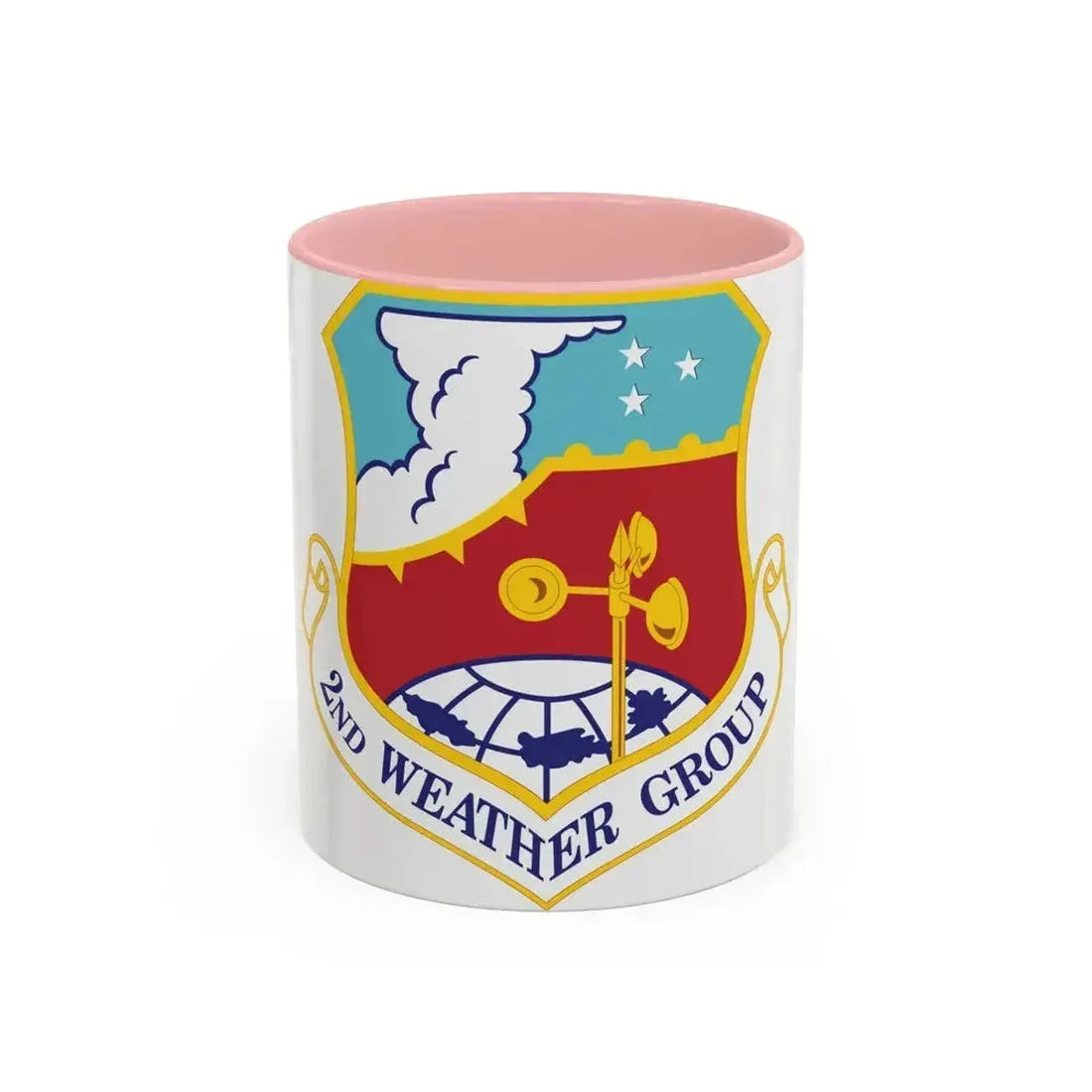 2d Weather Group (U.S. Air Force) Accent Coffee Mug 11oz Pink - Go Mug Yourself
