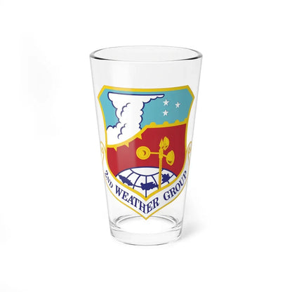 2d Weather Group (U.S. Air Force) Pint Glass 16oz 16oz - Go Mug Yourself