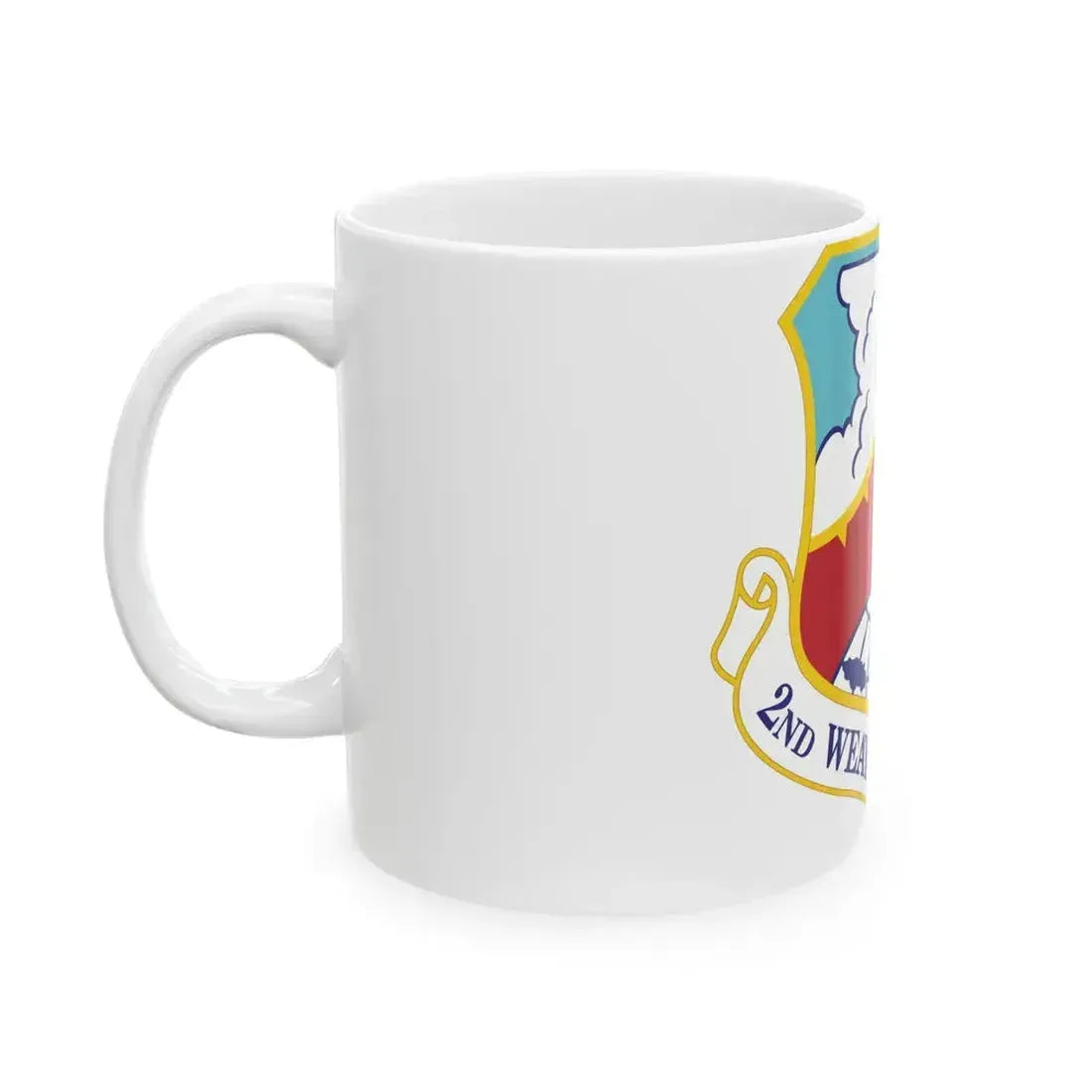 2d Weather Group (U.S. Air Force) White Coffee Mug - Go Mug Yourself