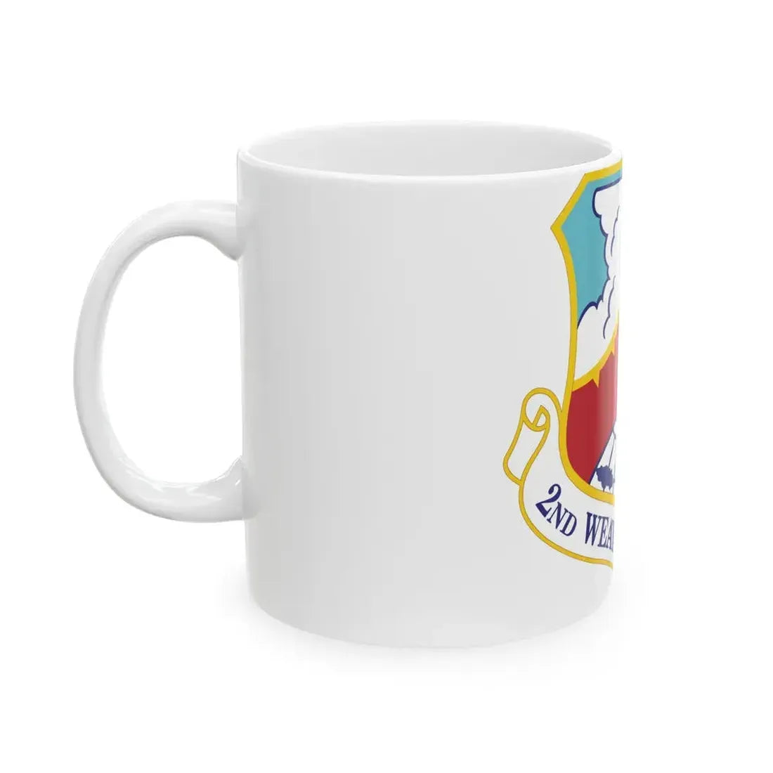 2d Weather Group (U.S. Air Force) White Coffee Mug - Go Mug Yourself