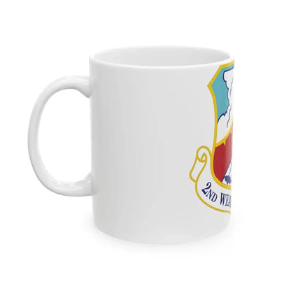 2d Weather Group (U.S. Air Force) White Coffee Mug - Go Mug Yourself