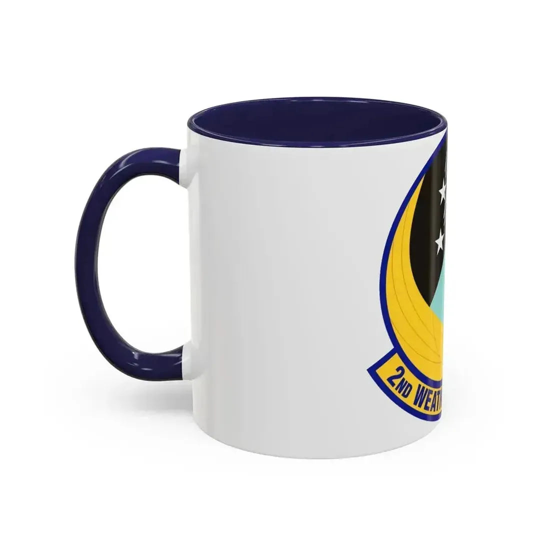 2d Weather Squadron (U.S. Air Force) Accent Coffee Mug - Go Mug Yourself