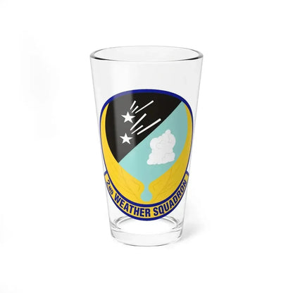 2d Weather Squadron (U.S. Air Force) Pint Glass 16oz 16oz - Go Mug Yourself