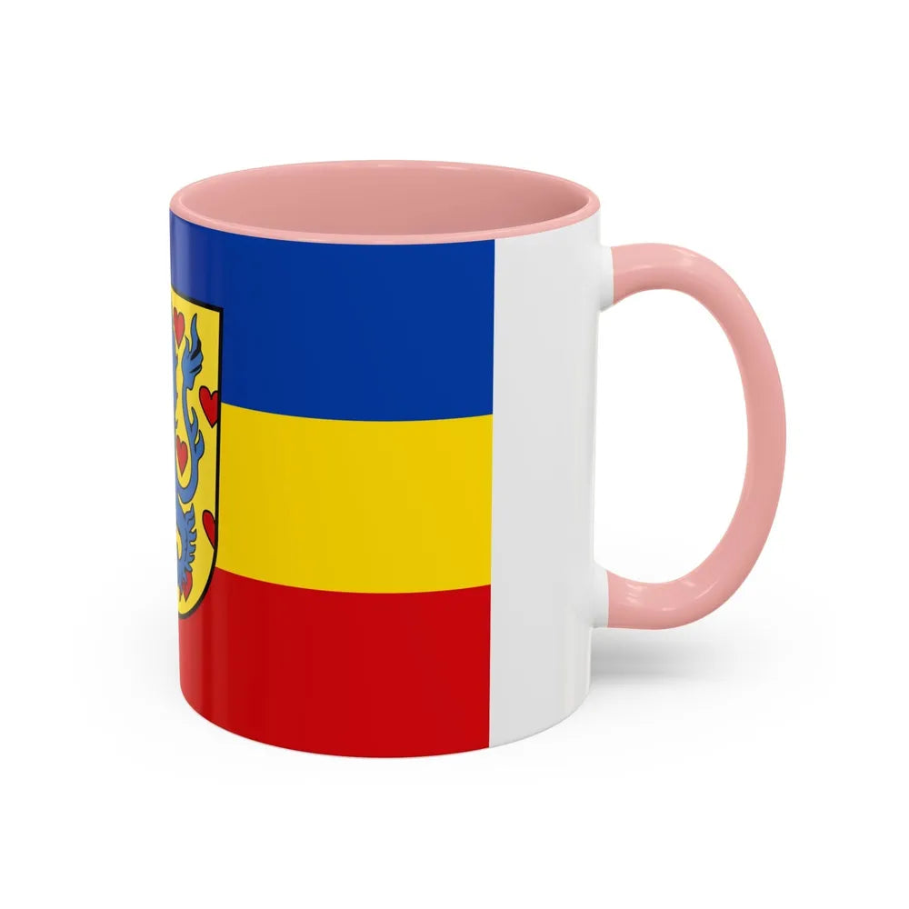 Flag of Gifhorn Germany - Accent Coffee Mug-Go Mug Yourself