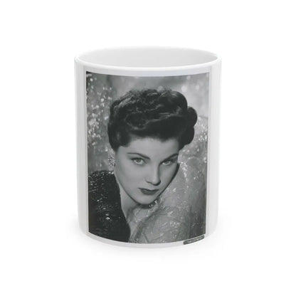 Debra Paget #617 (Vintage Female Icon) White Coffee Mug-11oz-Go Mug Yourself