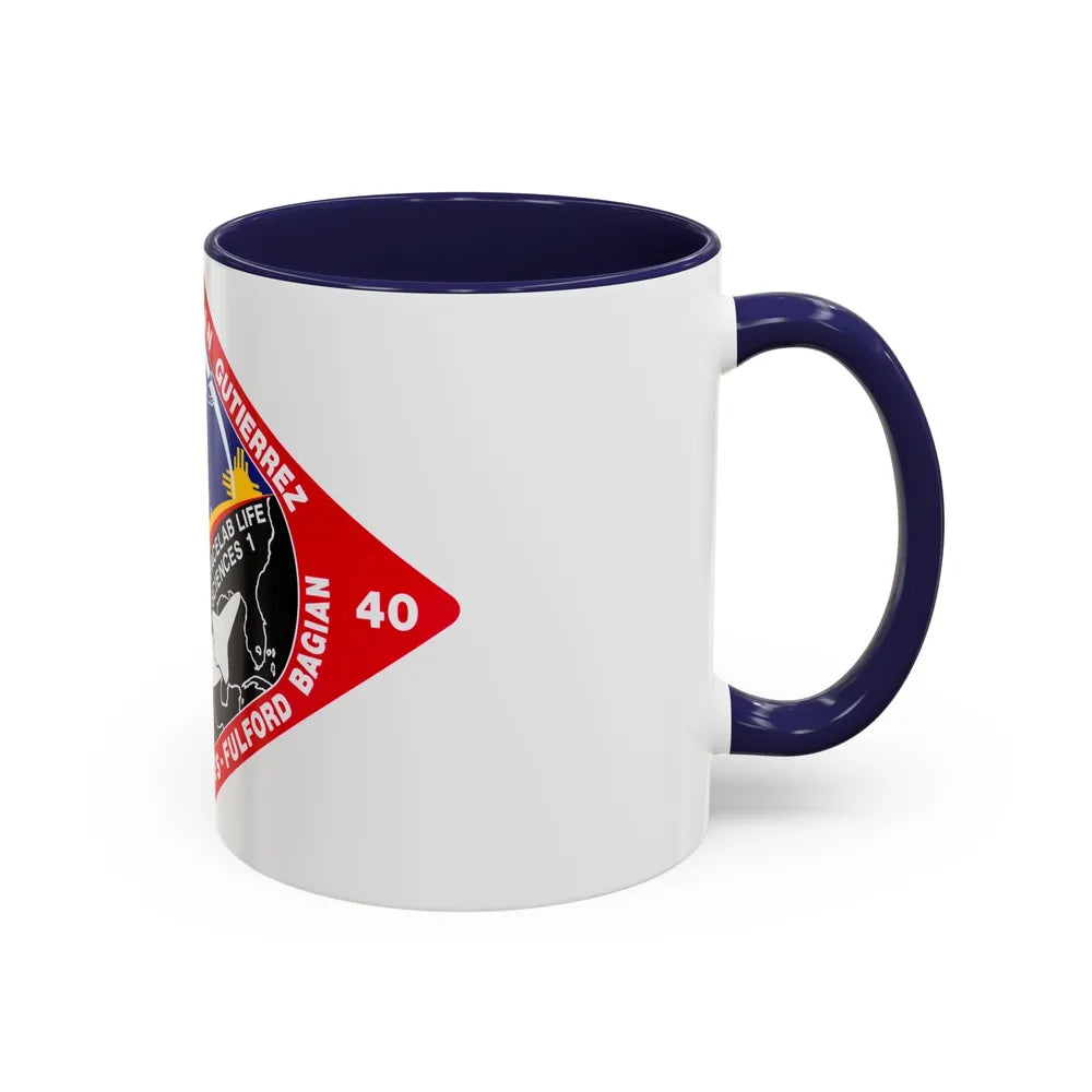 STS 40 (NASA) Accent Coffee Mug-Go Mug Yourself