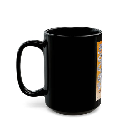 Grateful Dead (Music Poster) Black Coffee Mug-Go Mug Yourself