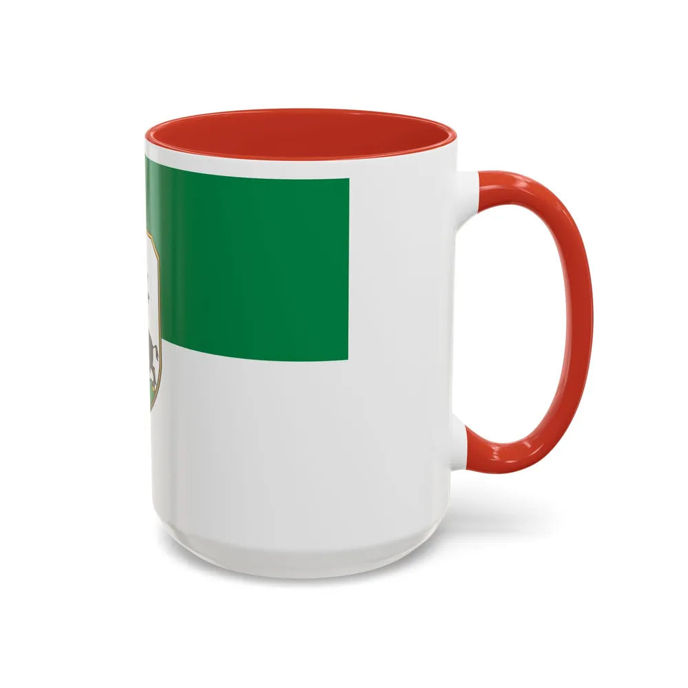 Flag of Ebersberg Germany - Accent Coffee Mug-Go Mug Yourself