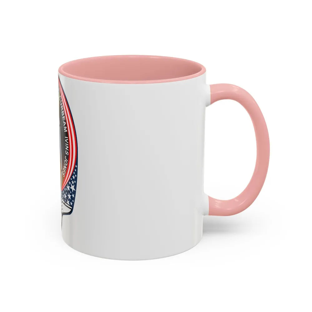 STS 98 (NASA) Accent Coffee Mug-Go Mug Yourself