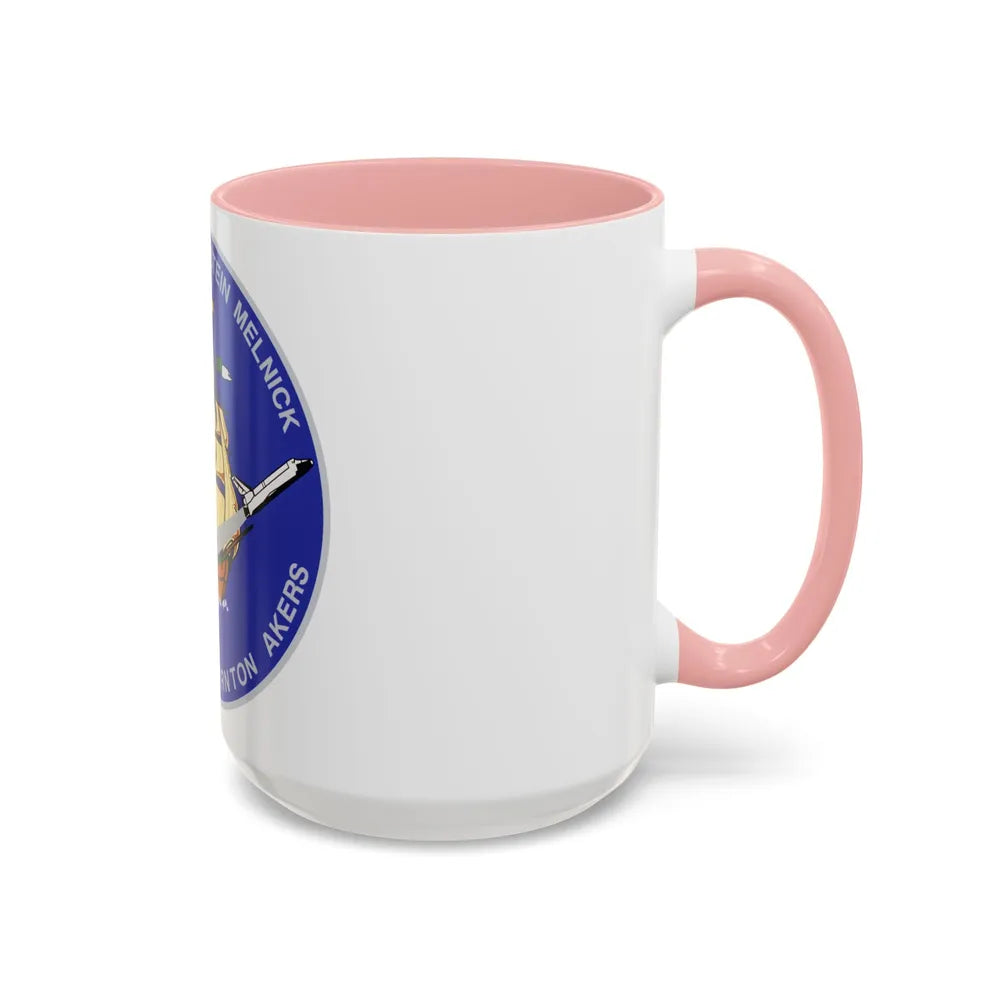 STS 49 (NASA) Accent Coffee Mug-Go Mug Yourself