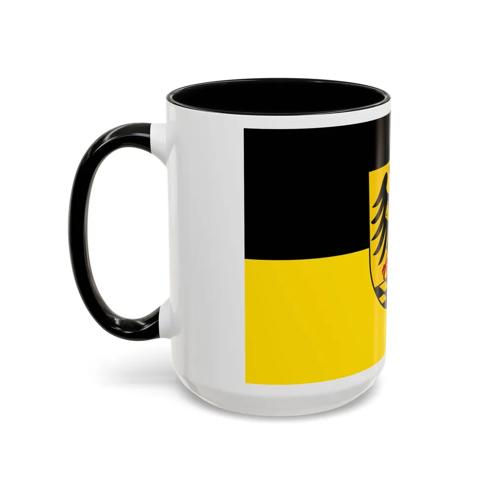 Flag of Esslingen Germany - Accent Coffee Mug-Go Mug Yourself