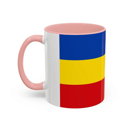 Flag of Delmenhorst Germany - Accent Coffee Mug-Go Mug Yourself