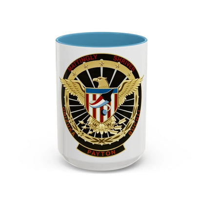 STS 51 c (NASA) Accent Coffee Mug-15oz-Light Blue-Go Mug Yourself