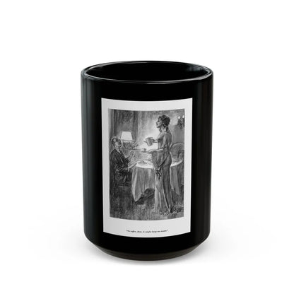 Esquire 1934-01 p034 - Black Coffee Mug-15oz-Go Mug Yourself