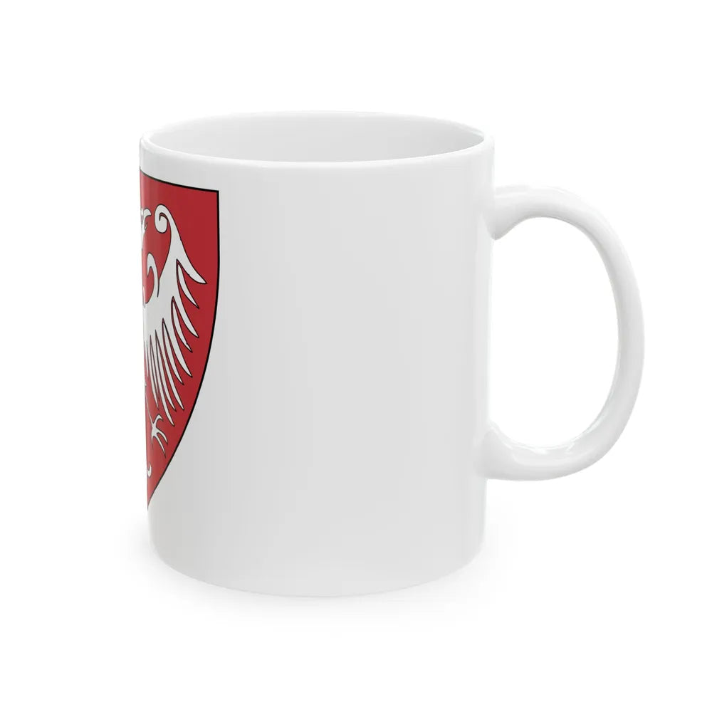 Coat of arms of the Nemanic Dynasty - White Coffee Mug-Go Mug Yourself