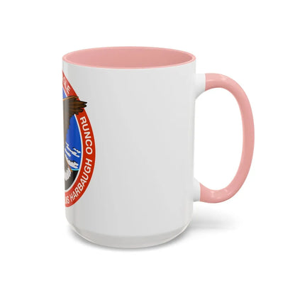 STS 54 (NASA) Accent Coffee Mug-Go Mug Yourself