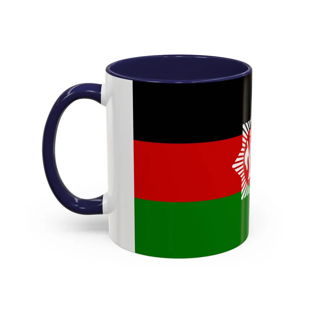 Flag of Afghanistan 1928 - Accent Coffee Mug-Go Mug Yourself