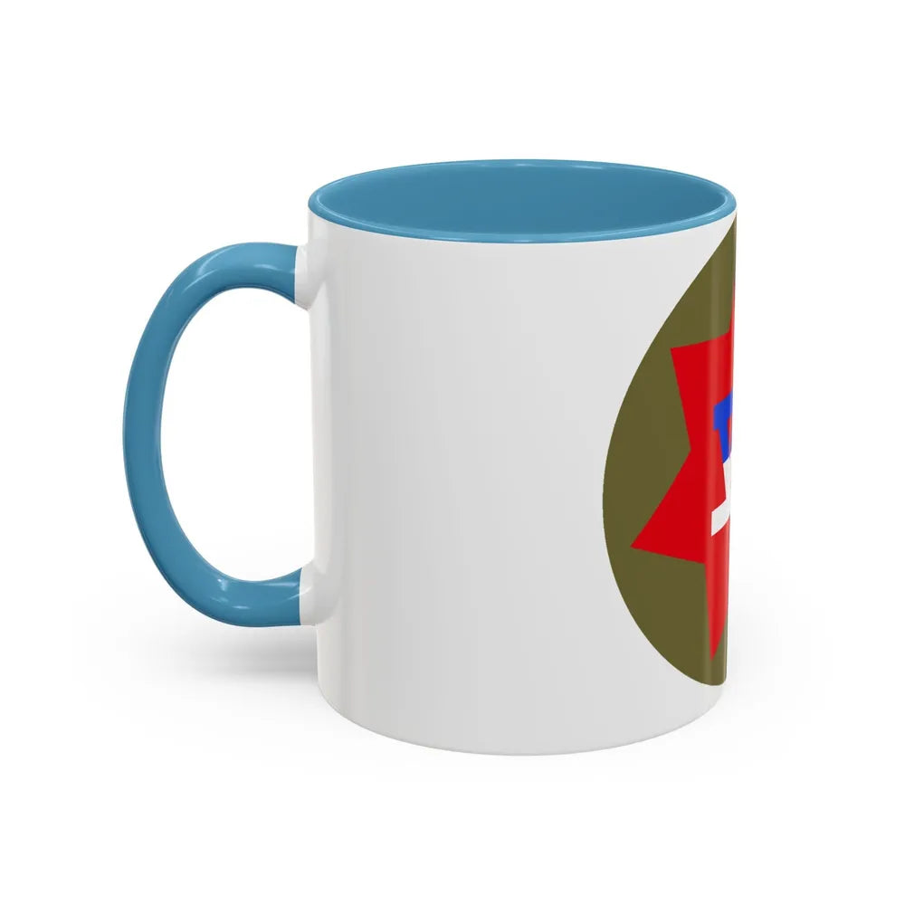 VII Corps (U.S. Army) Accent Coffee Mug-Go Mug Yourself