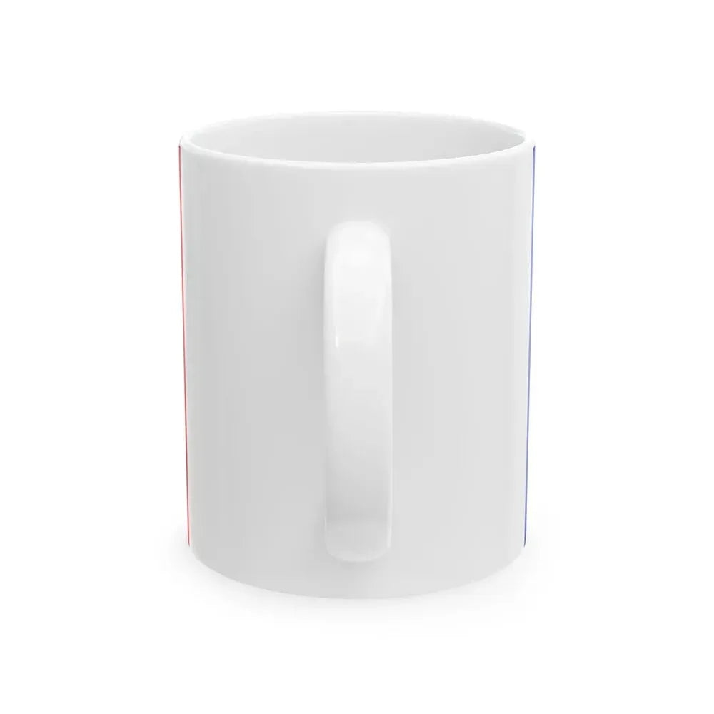 2e regiment de zouaves - drapeau (France) White Coffee Mug - Go Mug Yourself