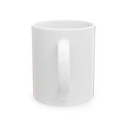 2e regiment de zouaves - drapeau (France) White Coffee Mug - Go Mug Yourself
