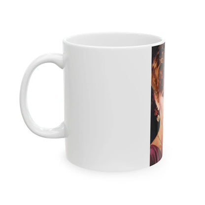 Linda Blair #230 (Vintage Female Icon) White Coffee Mug-Go Mug Yourself