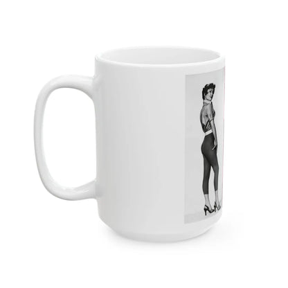 Carol Ohmart #81 (Vintage Female Icon) White Coffee Mug-Go Mug Yourself