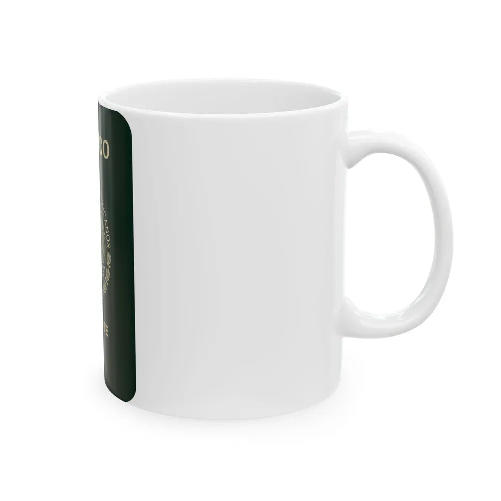 Mexican Passport - White Coffee Mug-Go Mug Yourself