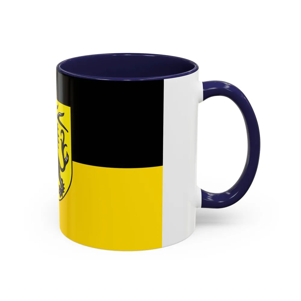 Flag of Goppingen Germany - Accent Coffee Mug-Go Mug Yourself