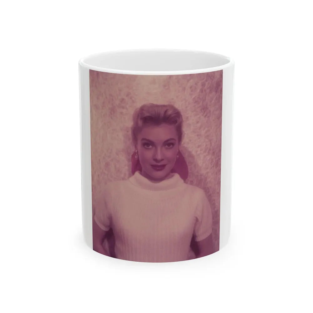 Lori Nelson #176 (Vintage Female Icon) White Coffee Mug-11oz-Go Mug Yourself