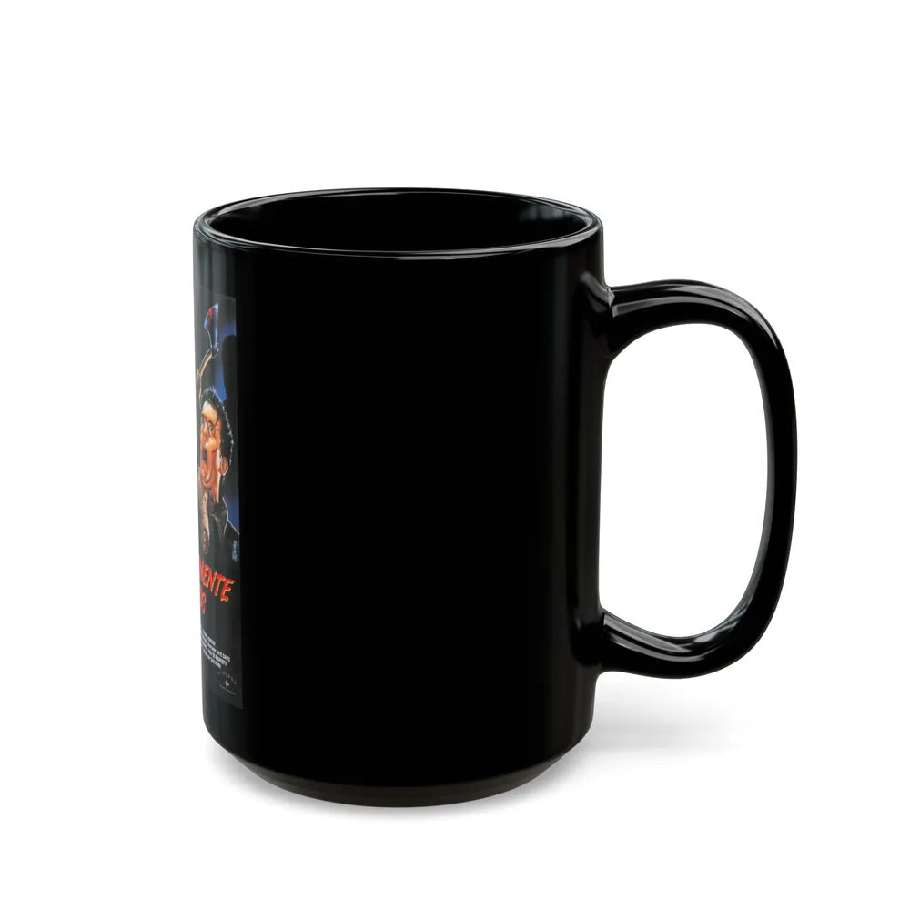 EVIL DEAD 2 (SPAIN) 1987 Movie Poster - Black Coffee Mug-Go Mug Yourself