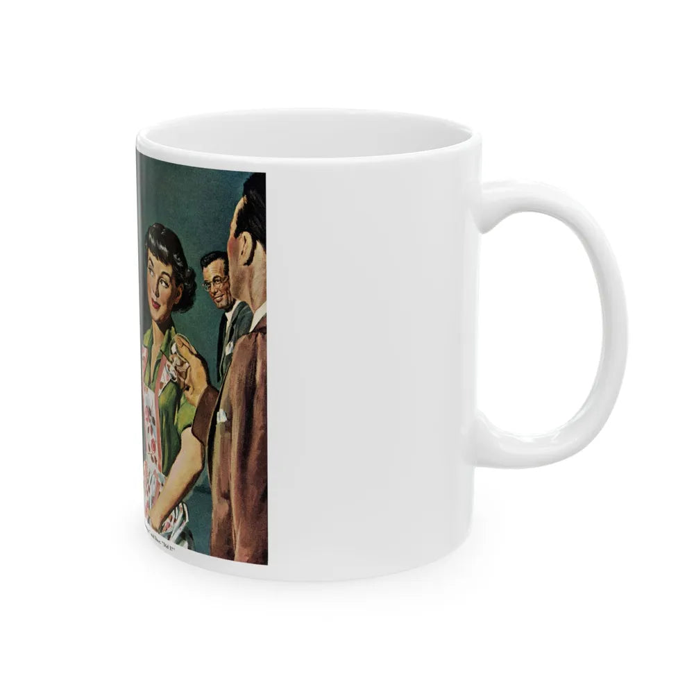 Female Conspiracy of One, 1950 - White Coffee Mug-Go Mug Yourself