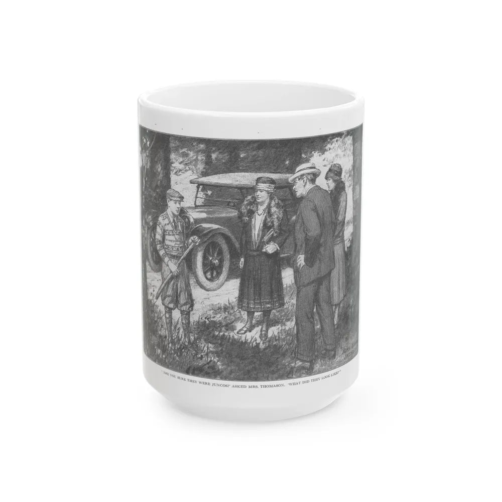 Bob Whittaker Bird Warden (2), St. Nicholas magazine, January 1927 - White Coffee Mug-15oz-Go Mug Yourself