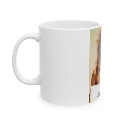 Julie Ege #195 (Vintage Female Icon) White Coffee Mug-Go Mug Yourself