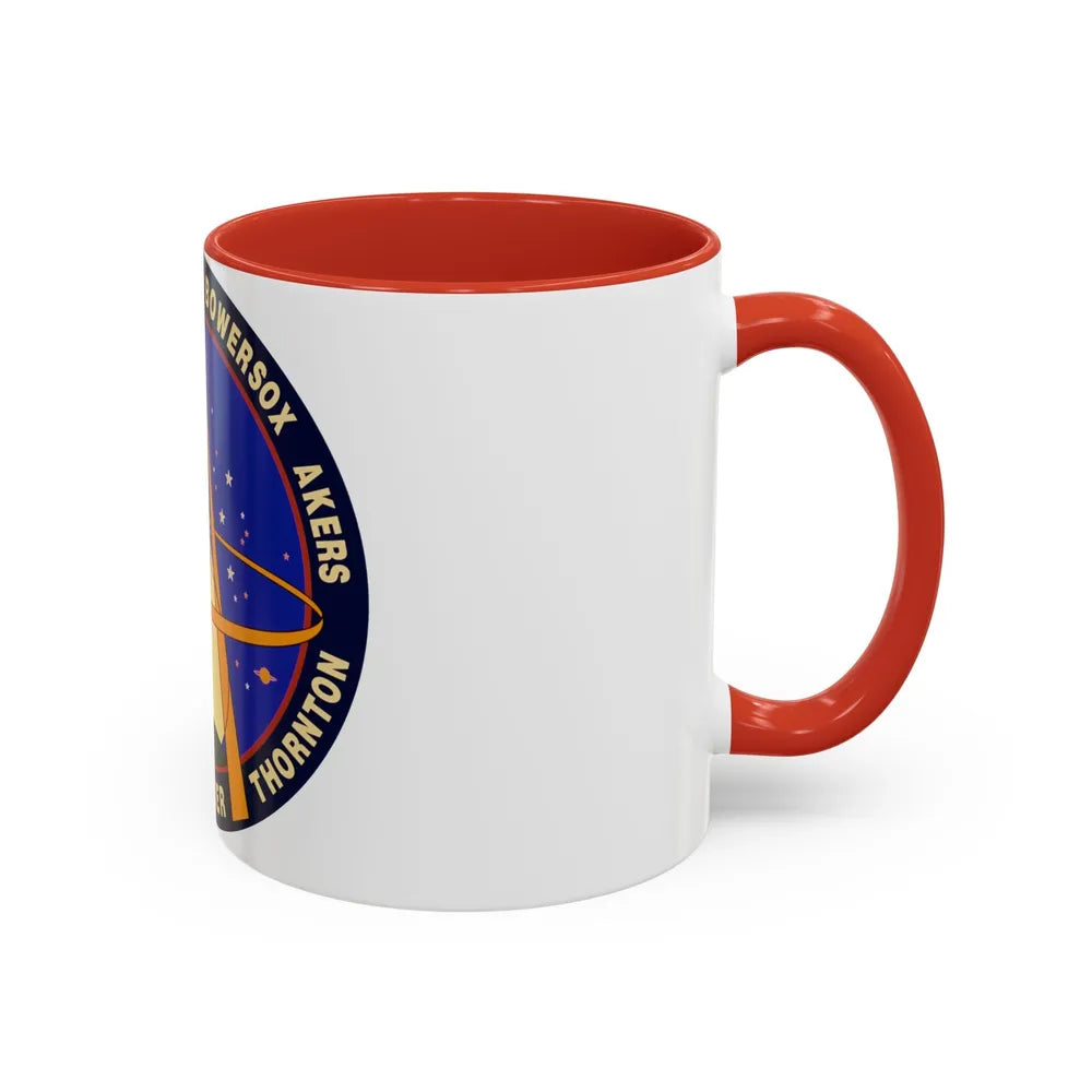 STS 61 (NASA) Accent Coffee Mug-Go Mug Yourself