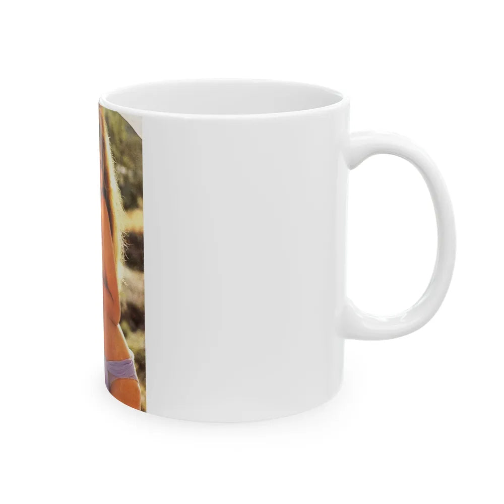 Julie Ege #21 - Mag. Cover (Vintage Female Icon) White Coffee Mug-Go Mug Yourself