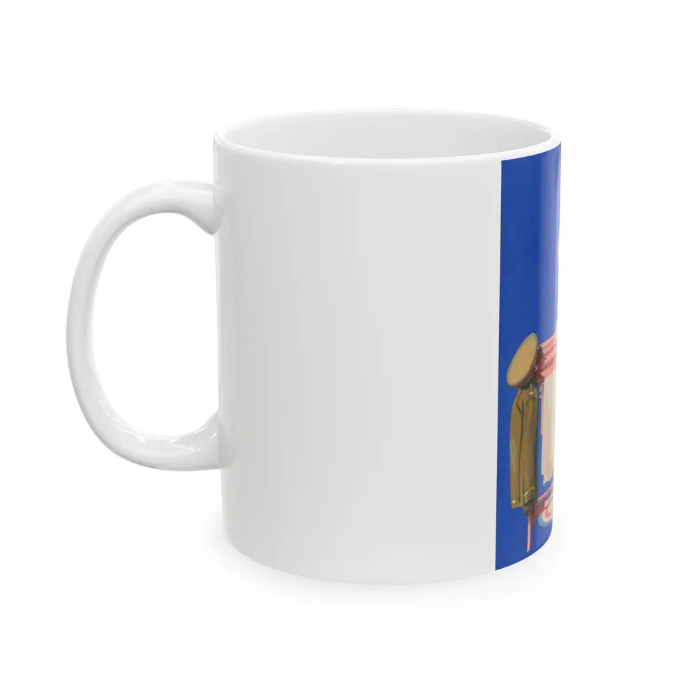 Fatherhood, advertisement - White Coffee Mug-Go Mug Yourself