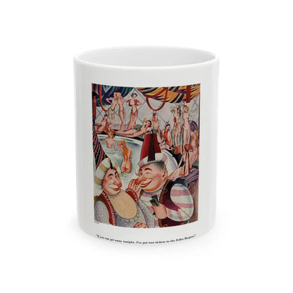 Esquire magazine illustration, 1933-Autumn - White Coffee Mug-11oz-Go Mug Yourself