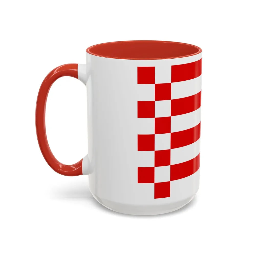 Flag of Bremen Germany - Accent Coffee Mug-Go Mug Yourself