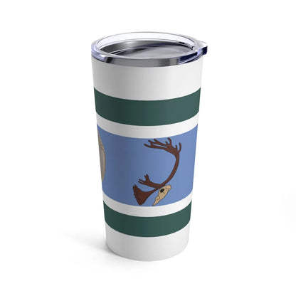 Innu Nation Flag - Tumbler 20oz-Go Mug Yourself