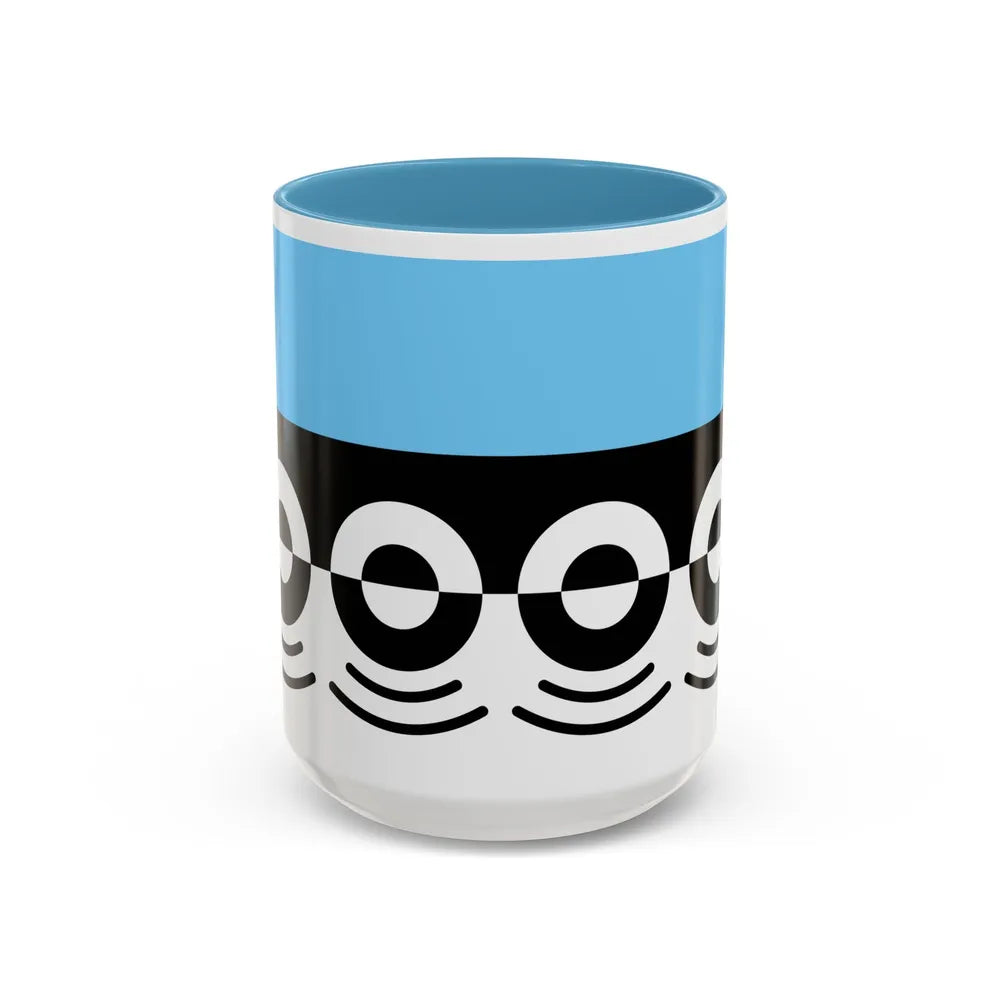 Flag of Digbeth UK - Accent Coffee Mug-15oz-Light Blue-Go Mug Yourself