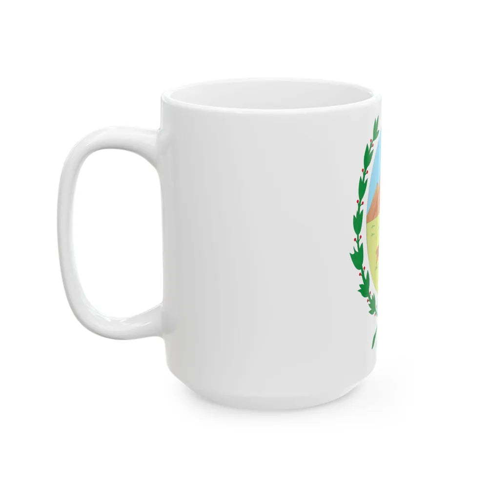 Coat of Arms San Luis Argentina - White Coffee Mug-Go Mug Yourself