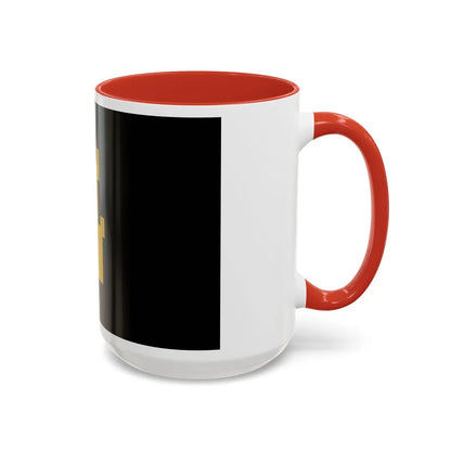 Flag of Finnmark Norway - Accent Coffee Mug-Go Mug Yourself