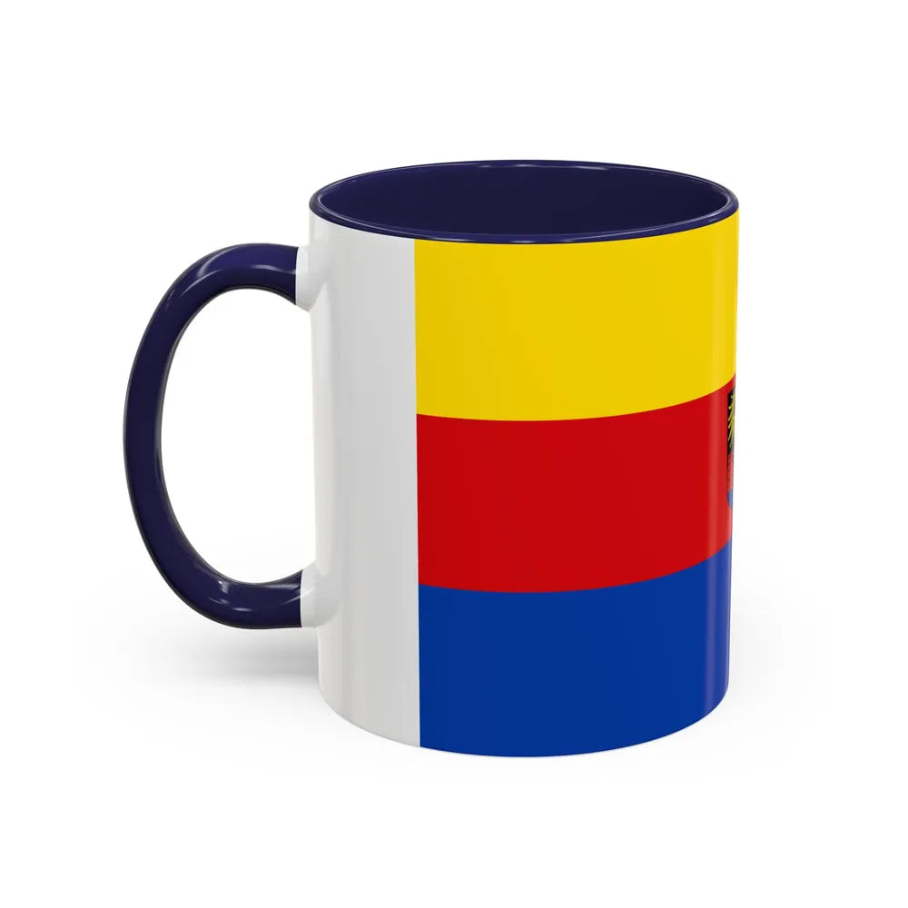 Flag of Emden Germany - Accent Coffee Mug-Go Mug Yourself